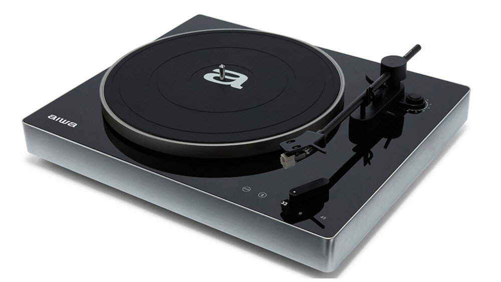 Gramofon AIWA APX-680BT - panel dotykowy