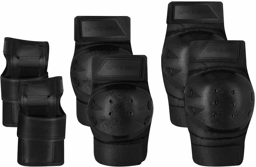 Ochraniacze SPOKEY Shield Pro Czarny - Dopasowanie
