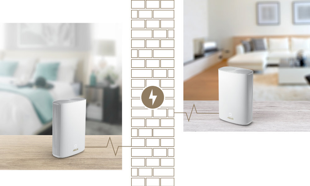 Router ASUS ZenWiFi AX Hybrid XP4 (2 sztuki)