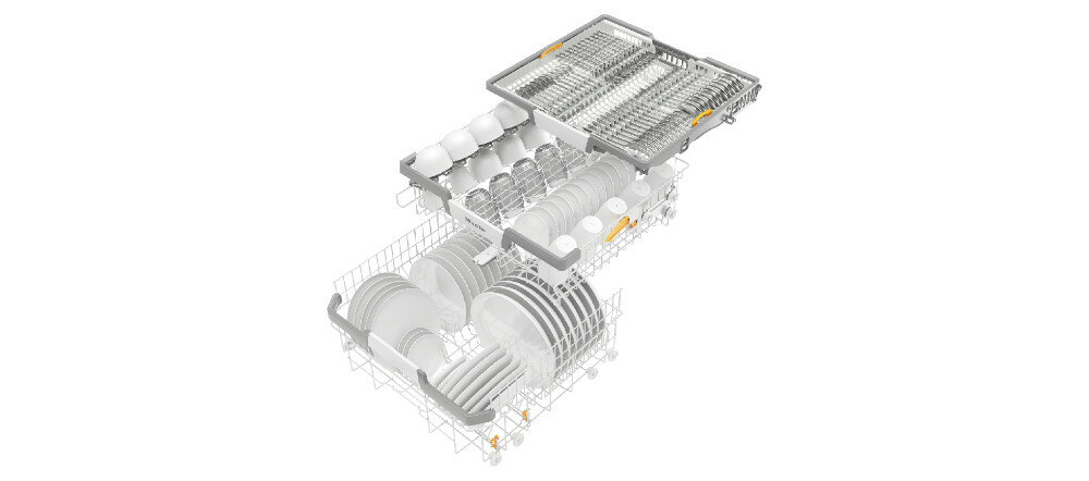 ZMYWARKA MIELE G 7410 SC system koszy uchwyt wygoda