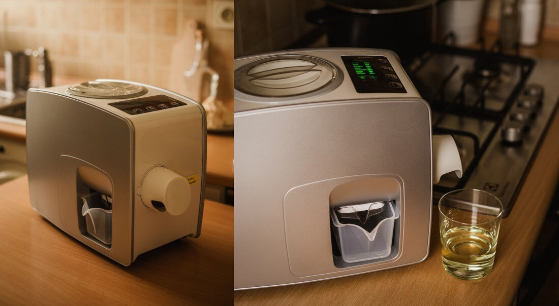 Wyciskarka wolnoobrotowa YODA Premium Srebrny