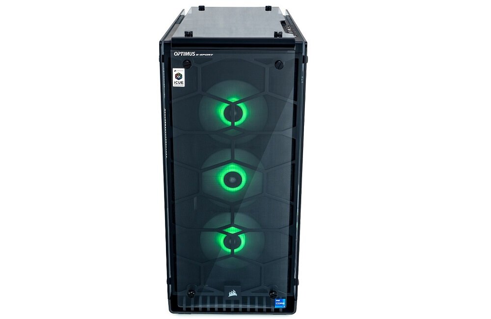 Komputer OPTIMUS E-Sport Extreme GZ690T-CR1 i7-12700KF 32GB SSD 1TB HDD 2TB GeForce RTX3080 Windows 10 Home Gwarancja wysokiej jakości
