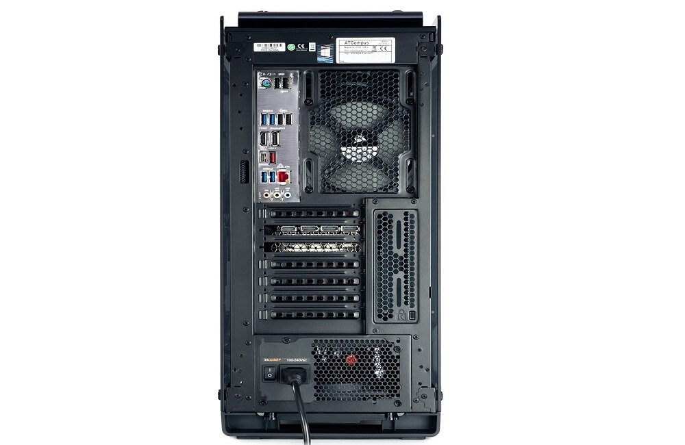 Komputer OPTIMUS E-Sport Extreme GZ690T-CR1 i7-12700KF 32GB SSD 1TB HDD 2TB GeForce RTX3080 Windows 10 Home złącza