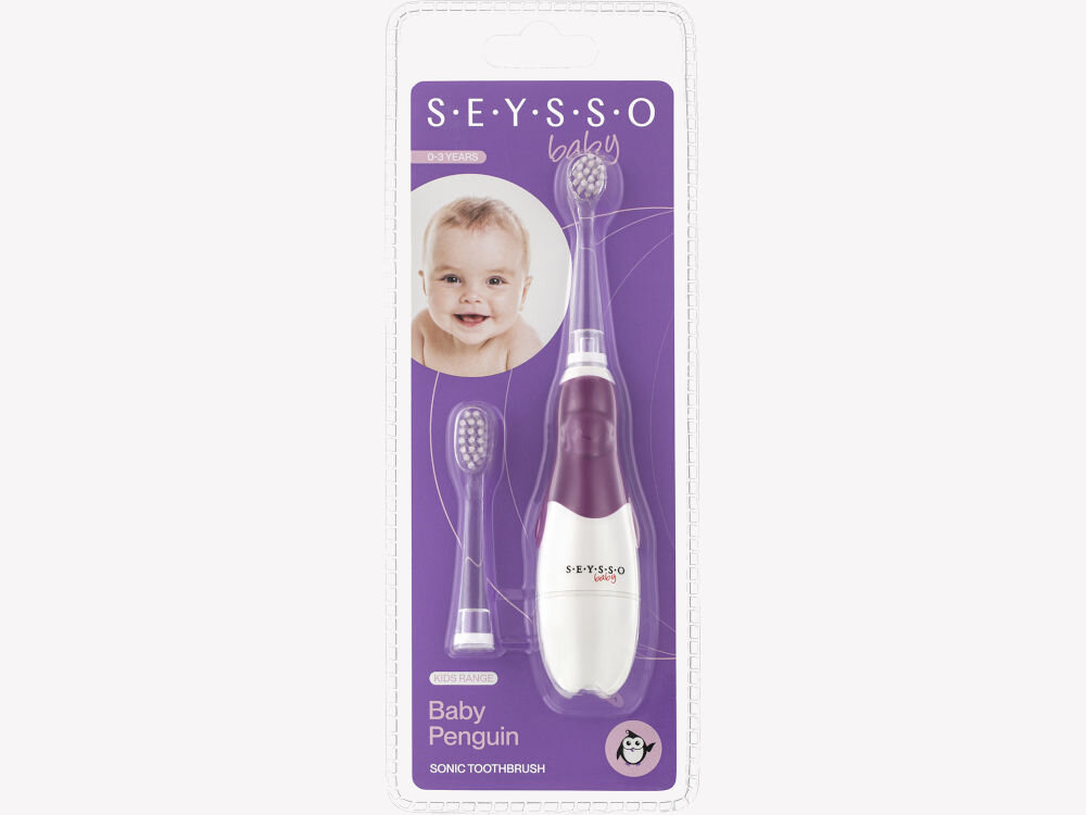 Szczoteczka SEYSSO Baby Penguin akcesoria zestaw