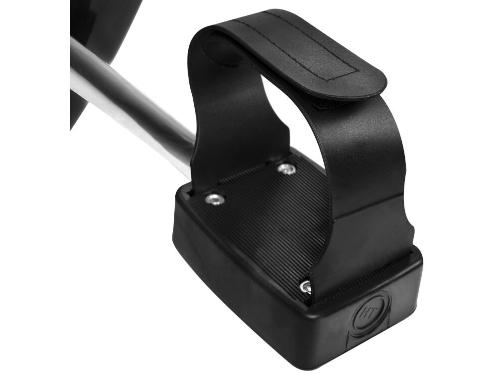 Rower mechaniczny SPOKEY XFit duże pedały antypoślizgowe tworzywo regulowane paski odpowiednie trzymanie stopy podczas treningu maksymalna waga użytkownika 100 kg