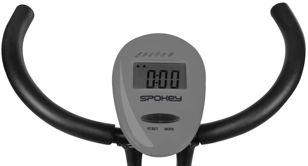 Rower mechaniczny SPOKEY XFit składana konstrukcja łatwe chowanie uchwyty na rączkach pokryte neoprenem ręce nie będą się ślizgać