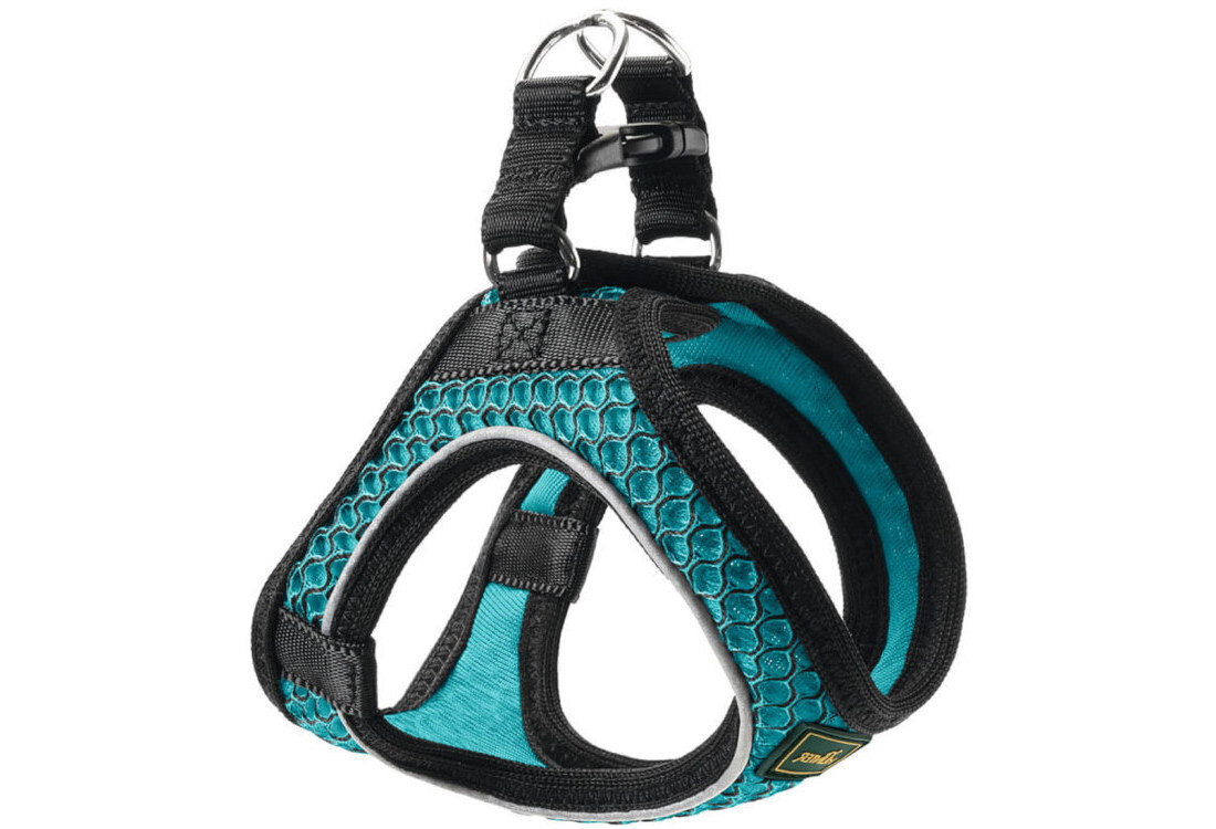 Szelki HUNTER Hilo Comfort 67138 S/M Turkusowy Dodatkowa widoczność Elementy odblaskowe wykonanie tworzywo 3M