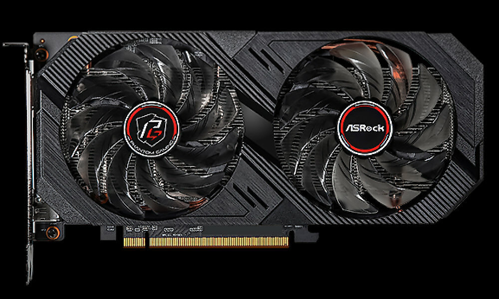 ASROCK Radeon RX 6500 XT Phantom Gaming D 4GB OC front