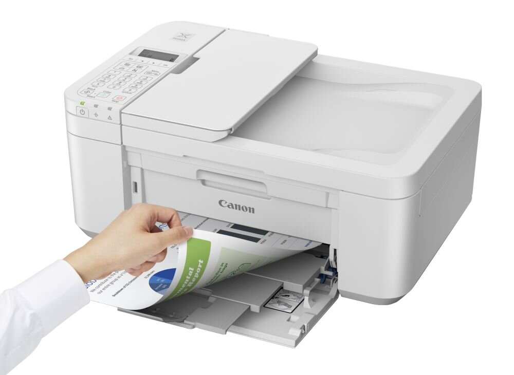 Urządzenie wielofunkcyjne CANON TR4651     papier wydajność tusz drukowanie szybkość łączność format sterowanie