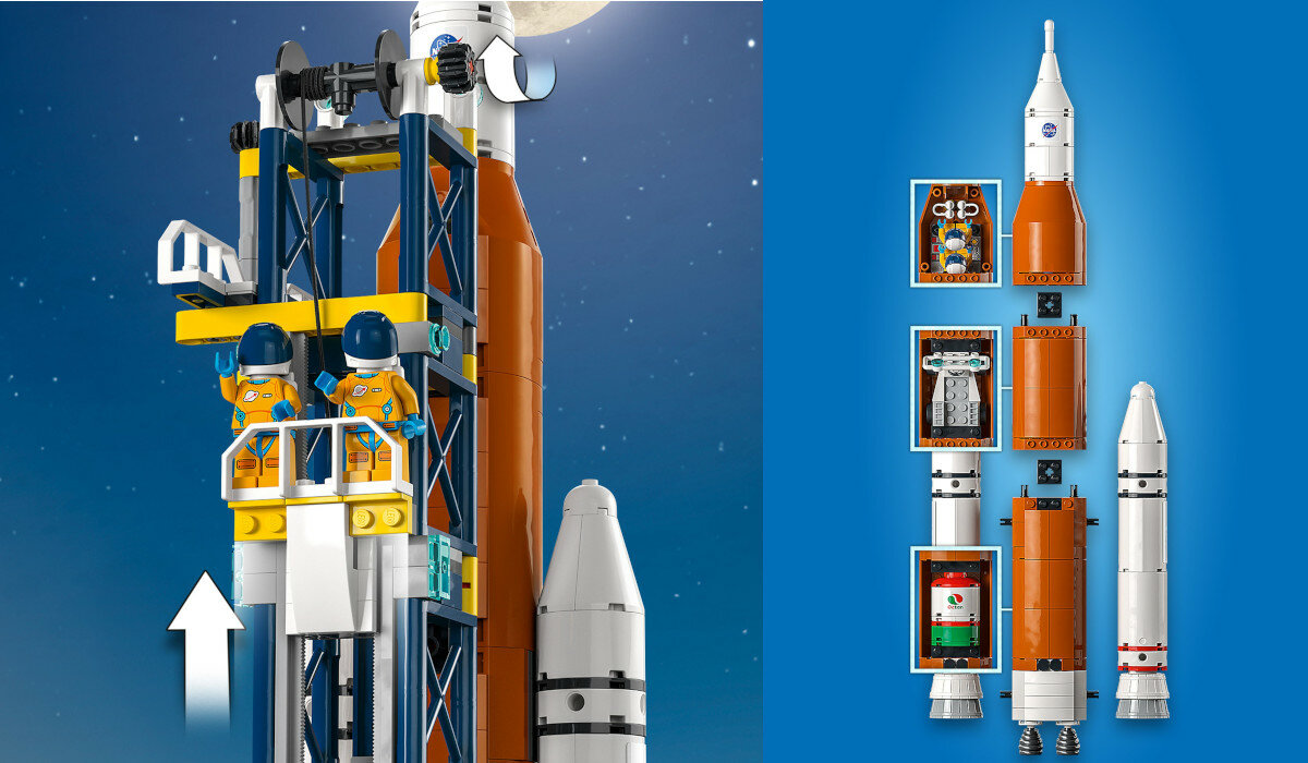 LEGO City Start rakiety z kosmodromu 60351 jakosc