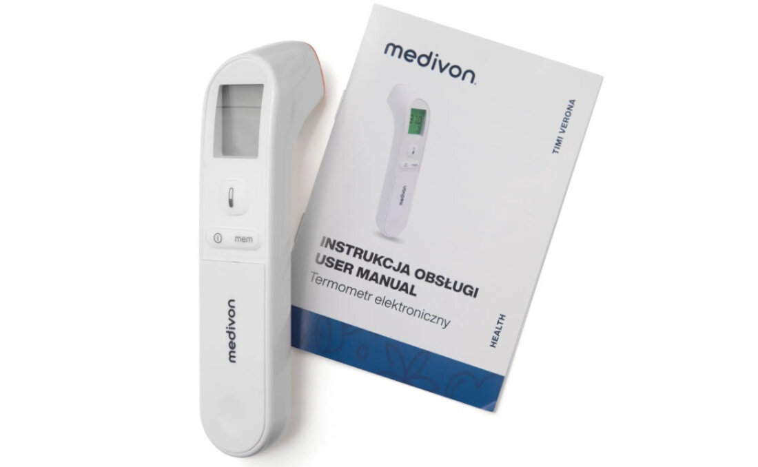 Termometr MEDIVON Timi Verona zestaw akcesoria komplet wyposazenie