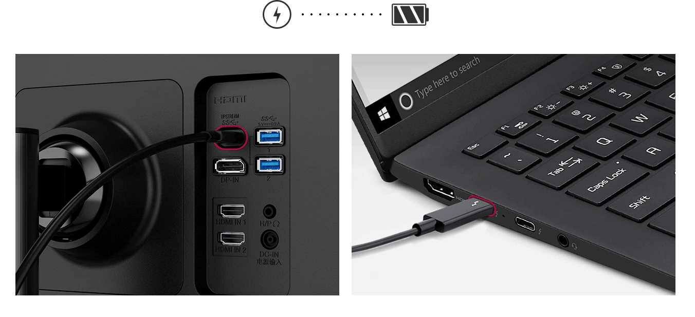 Monitor LG WP85C - USB-C