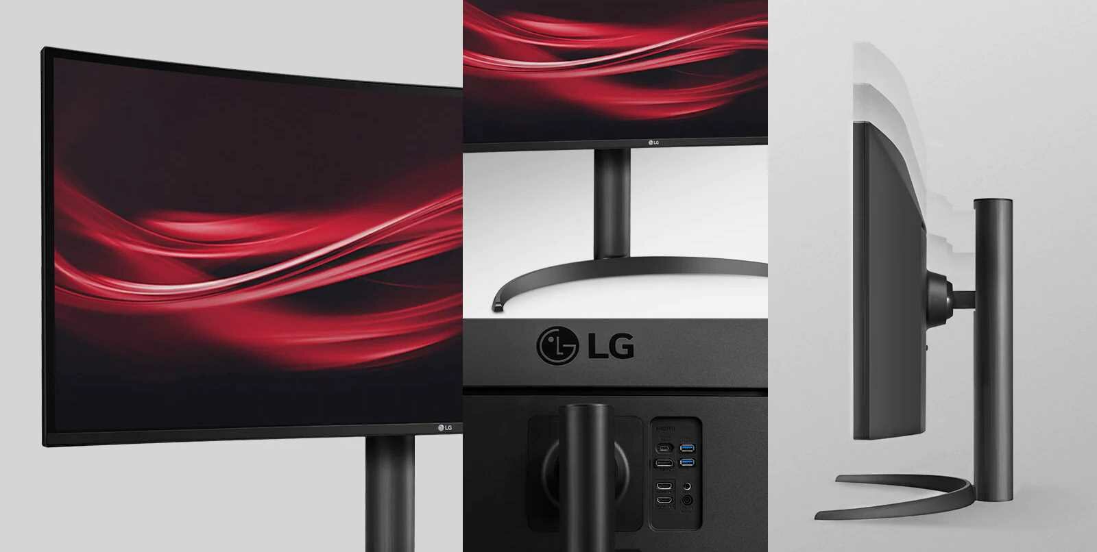 Monitor LG WP85C - Ergonomiczna budowa
