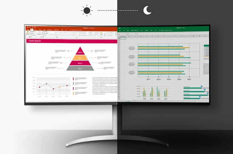 Monitor LG WP85C - Czujnik światła otoczenia