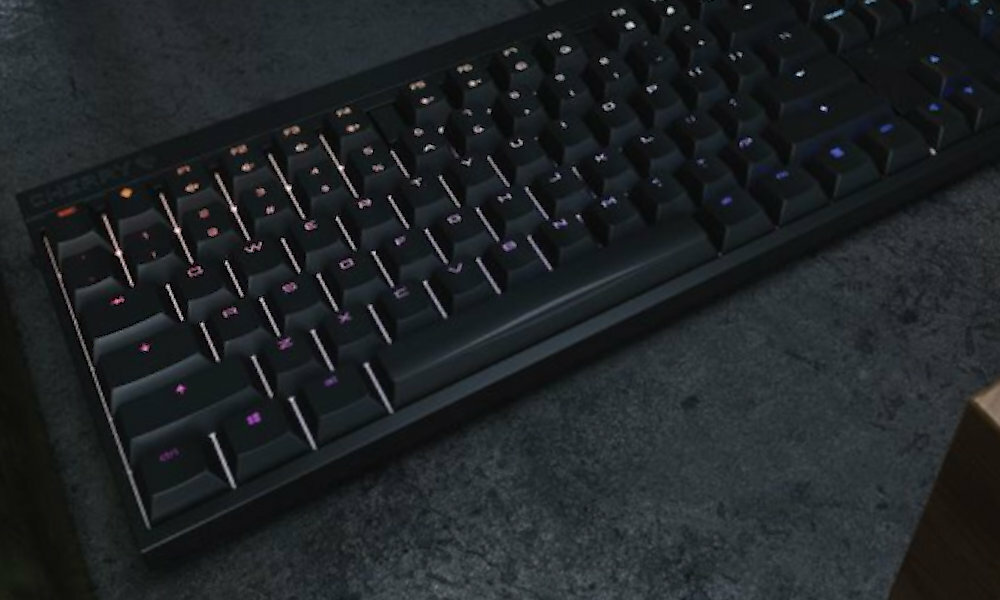 CHERRY MX 2.0S RGB MX Brown skos lewy