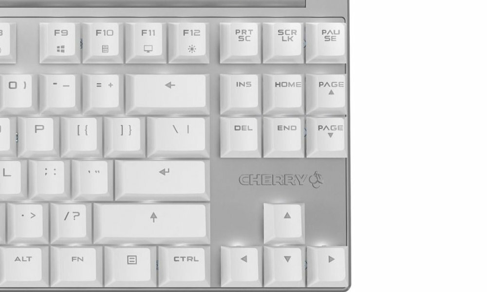 CHERRY MX 8.0 RGB MX Red Biały front