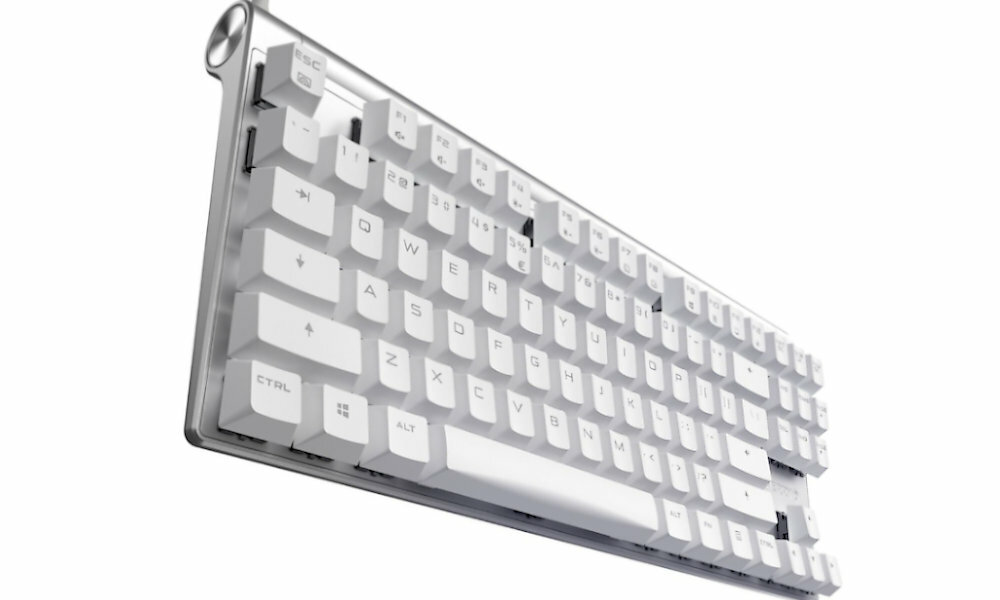 CHERRY MX 8.0 RGB MX Red Biały skos prawy