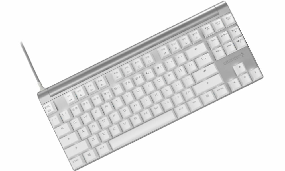 CHERRY MX 8.0 RGB MX Red Biały ukos