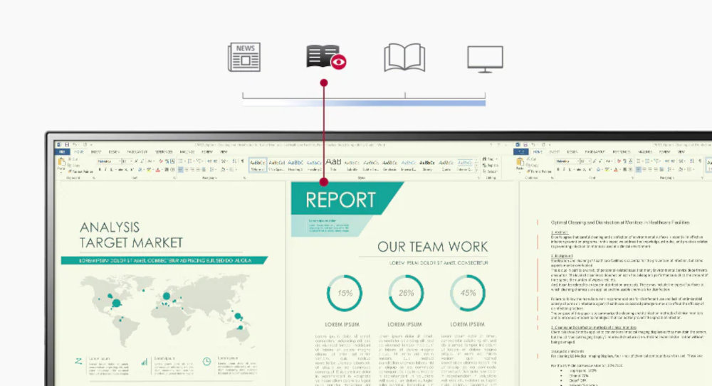 Monitor LG 24MP500-B 24 1920x1080px IPS tryb czytnika