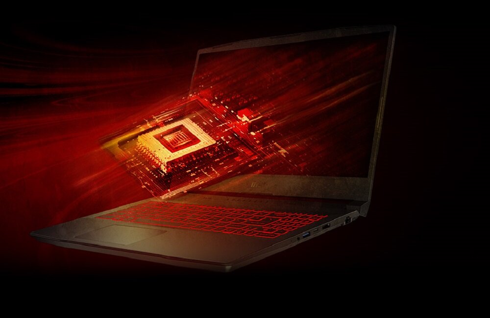 Laptop MSI Katana GF76 11UD 17.3 IPS 144HZ i7-11800H 16GB SSD 512GB GeForce RTX3050 Ti Windows 11 Home Najnowszy model procesora duża moc procesor Intel Core i7 szybki dysk SSD o pojemności 512 GB