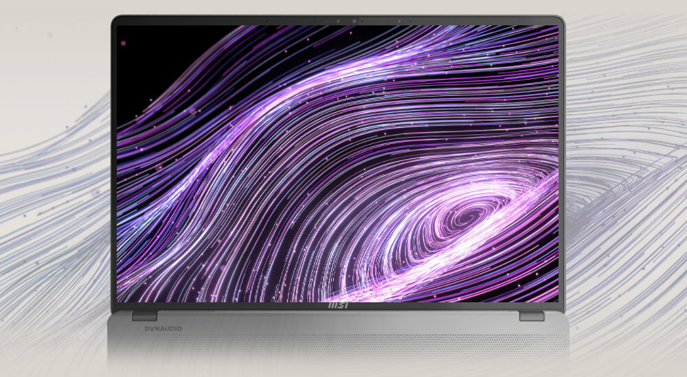 Laptop MSI Creator Z17 A12U barwy kolory