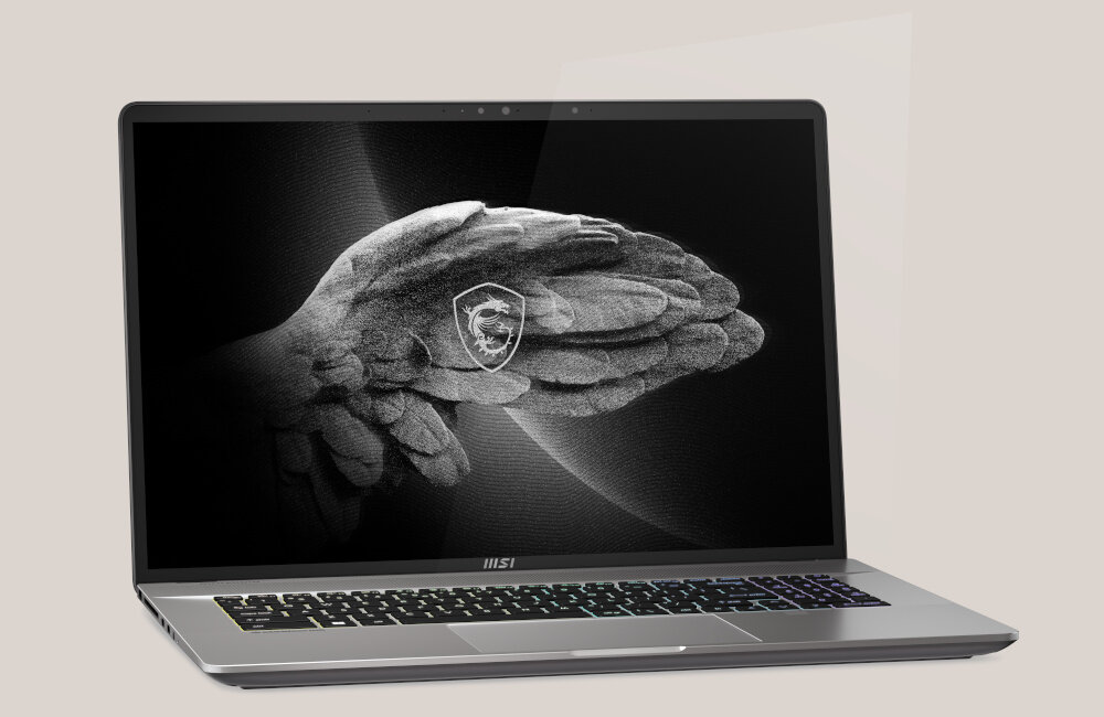 Laptop MSI Creator Z17 A12U wydajność rendering pamięć graficzna