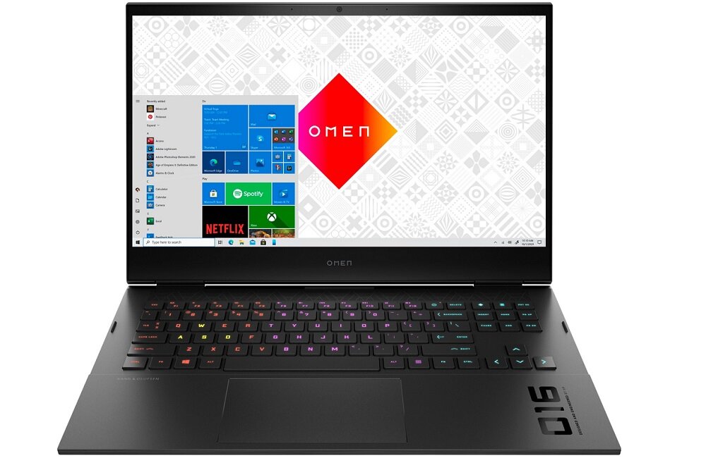 Laptop HP Omen 16 Ultrasmukła i napędzana wydajnością konstrukcja