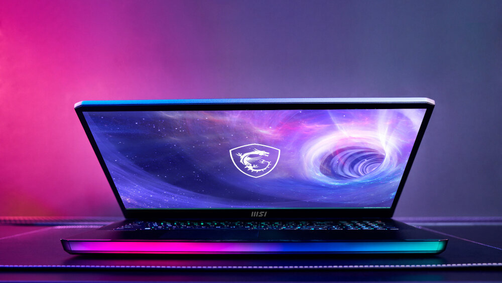 Laptop MSI Raider GE66 12UHS 15.6 IPS 240Hz i9-12900HK 32GB SSD 1TB GeForce RTX3070Ti Windows 11 Home obraz wyswietlacz