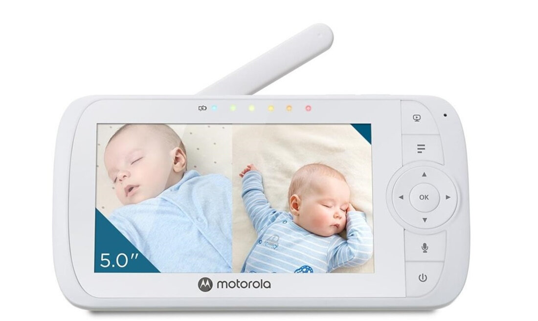 Niania elektroniczna MOTOROLA VM35-2 5-calowy kolorowy wyswietlacz tryb patrolowy tryb wieloekranowy