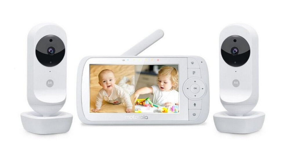 Niania elektroniczna MOTOROLA VM35-2 bezprzewodowa zasilanie akumlatorami