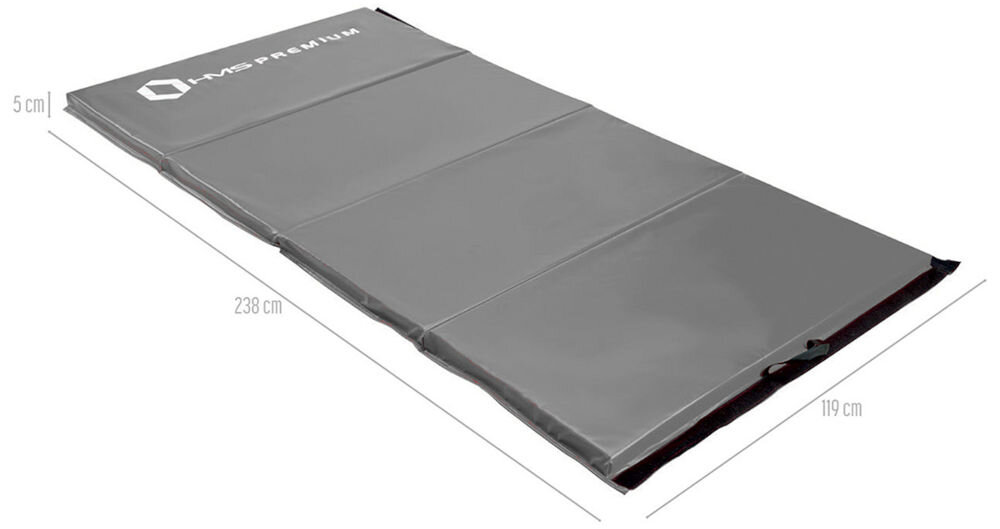 Materac gimnastyczny HMS Premium MGS01 Czarny wymiary waga