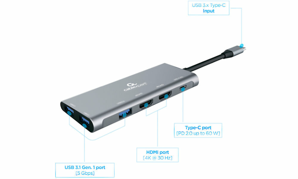 GEMBIRD A-CM-COMBO3-01 zlacza