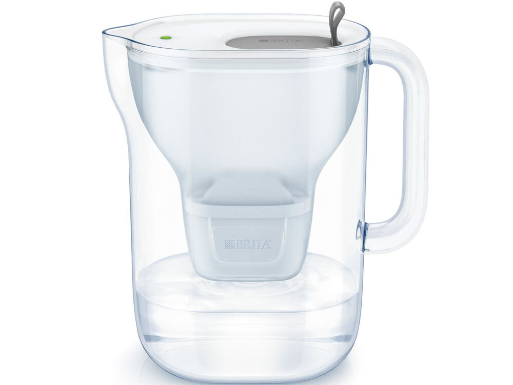 Dzbanek flitrujący BRITA Style XL Szary + 4 wkłady Maxtra+ Pure Performance optymalna filtracja technologia perfectfit filtr usuwanie zanieczyszczeń
