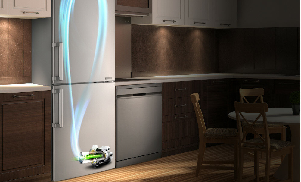 Lodówka LG GBB940BMQZT Nofrost Inverter Linear Compressor