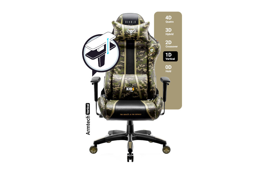 Fotel DIABLO CHAIRS X-One 2.0 (XL) Moro regulacja systemy mechanizmy