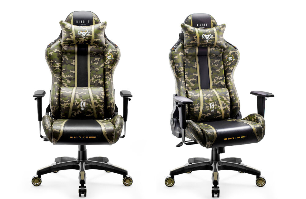 Fotel DIABLO CHAIRS X-One 2.0 (XL) Moro cechy