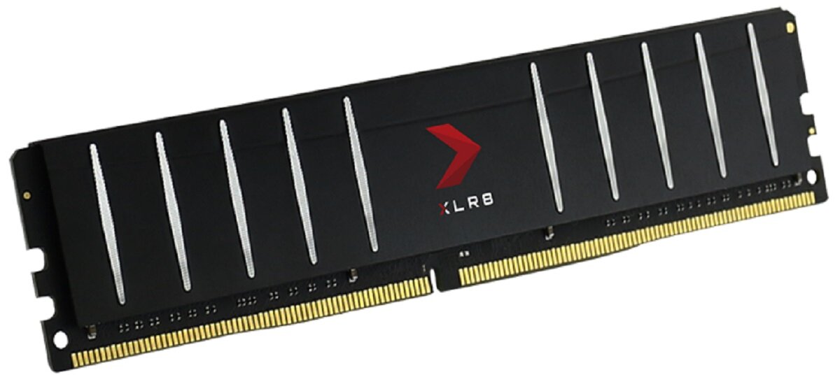 Pamięć PNY XLR8 Low Profile PC gaming rozgrywki komputer oszczędność energia radiator wydajność moc wyposażenie