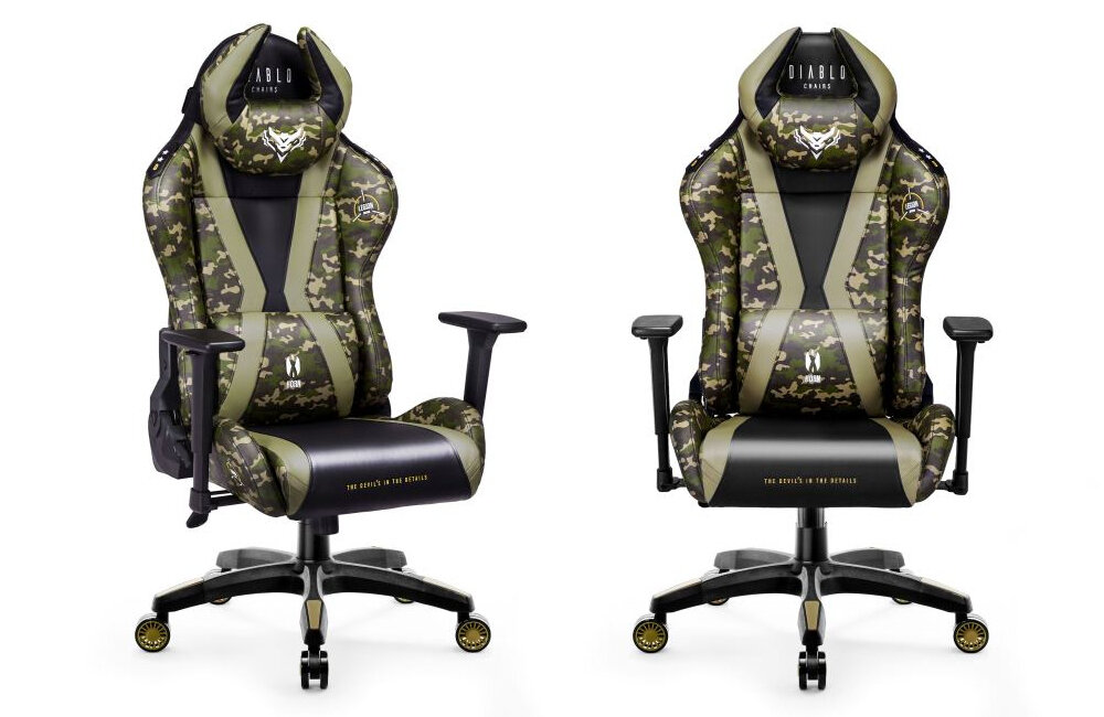 Fotel DIABLO CHAIRS X-Horn 2.0 siedzisko pianka mocna odporna ekoskora