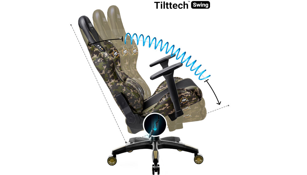 Fotel DIABLO CHAIRS X-Horn 2.0 POKOJ ZMAGANIA CODZIENNOSC
