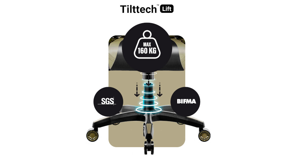 Fotel DIABLO CHAIRS X-Horn 2.0 funkcje mechanizmu