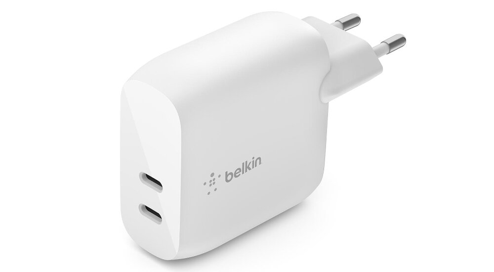 Ładowarka sieciowa BELKIN WCB006VFWH 40W Biały zabezpieczenie porty certyfikat