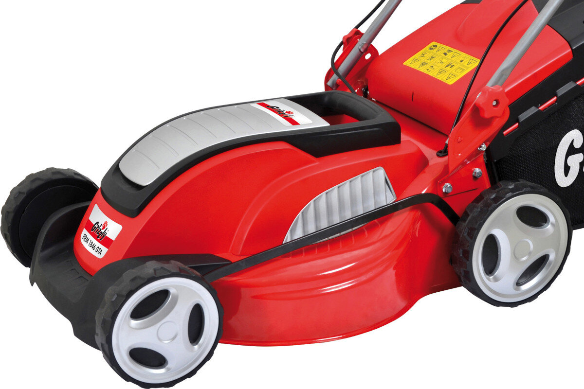 Kosiarka elektryczna GRIZZLY ERM 1846GTA 1800W - Wydajny silnik  