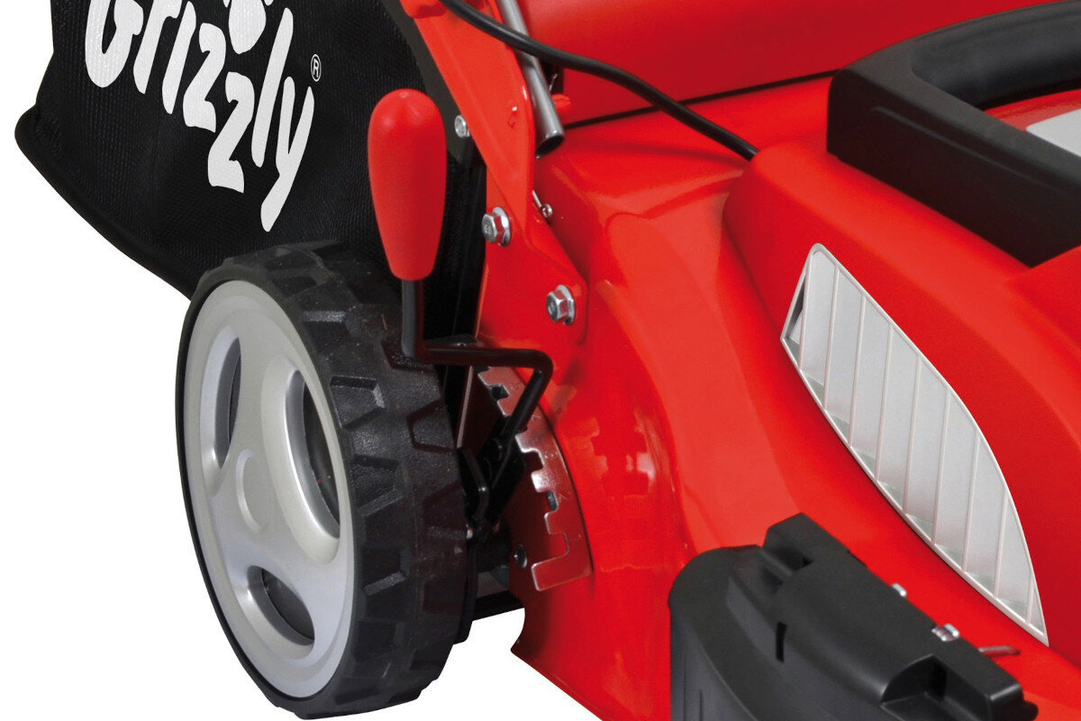 Kosiarka elektryczna GRIZZLY ERM 1846GTA 1800W - Regulacja wysokosci  