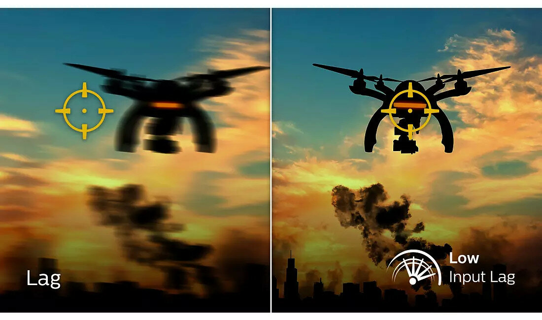 Monitor PHILIPS S Line 346E2CUAE  - Niewielkie opóźnienie wejścia   