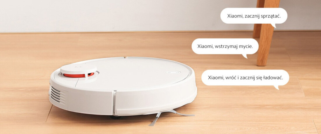 Robot sprzatajacy XIAOMI Mi Robot Vacuum-Mop 2 rozkasy sterownie glosowe