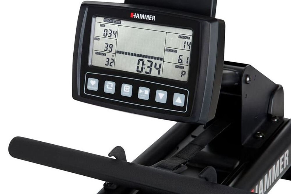 Wioślarz wodny HAMMER Water Stream II wyświetlacz lcd