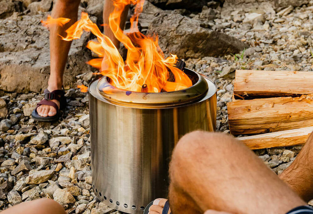 SOLO STOVE Ranger konstrukcja mało miejsca wydajne podróż