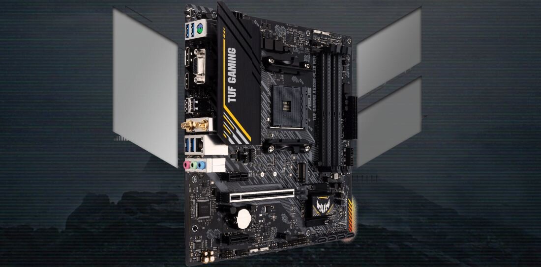 Płyta główna ASUS TUF Gaming A520M Plus WiFi - Płyta główna