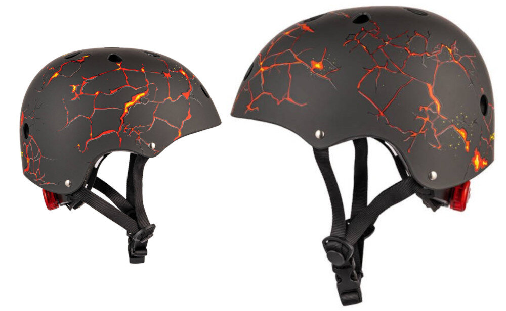 Kask HORNIT Lava wygląd wzór