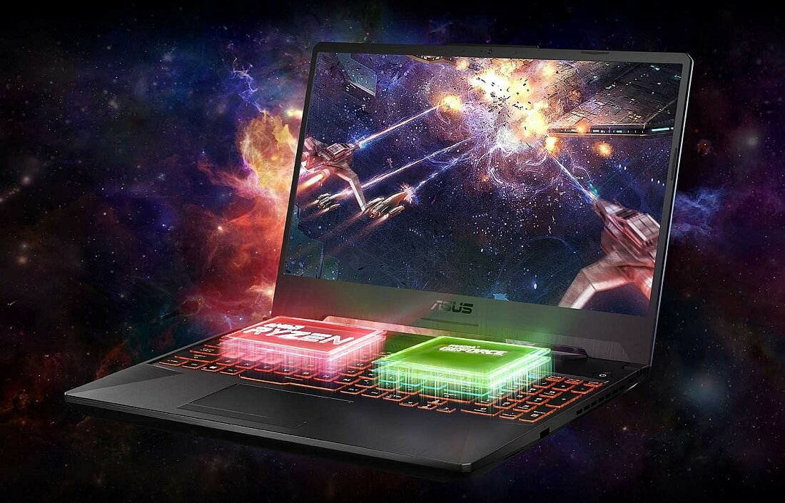 Laptop <span>ASUS Tuf Gaming A15</span> FA506IU FA506IV FA506II- Wydajność